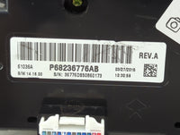 2013-2022 Ram 1500 Climate Control Module Temperature AC/Heater Replacement P/N:P68236776AB Fits OEM Used Auto Parts - Oemus