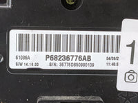 2015 Ram 1500 Climate Control Module Temperature AC/Heater Replacement P/N:P68236776AB Fits OEM Used Auto Parts - Oemusedaut