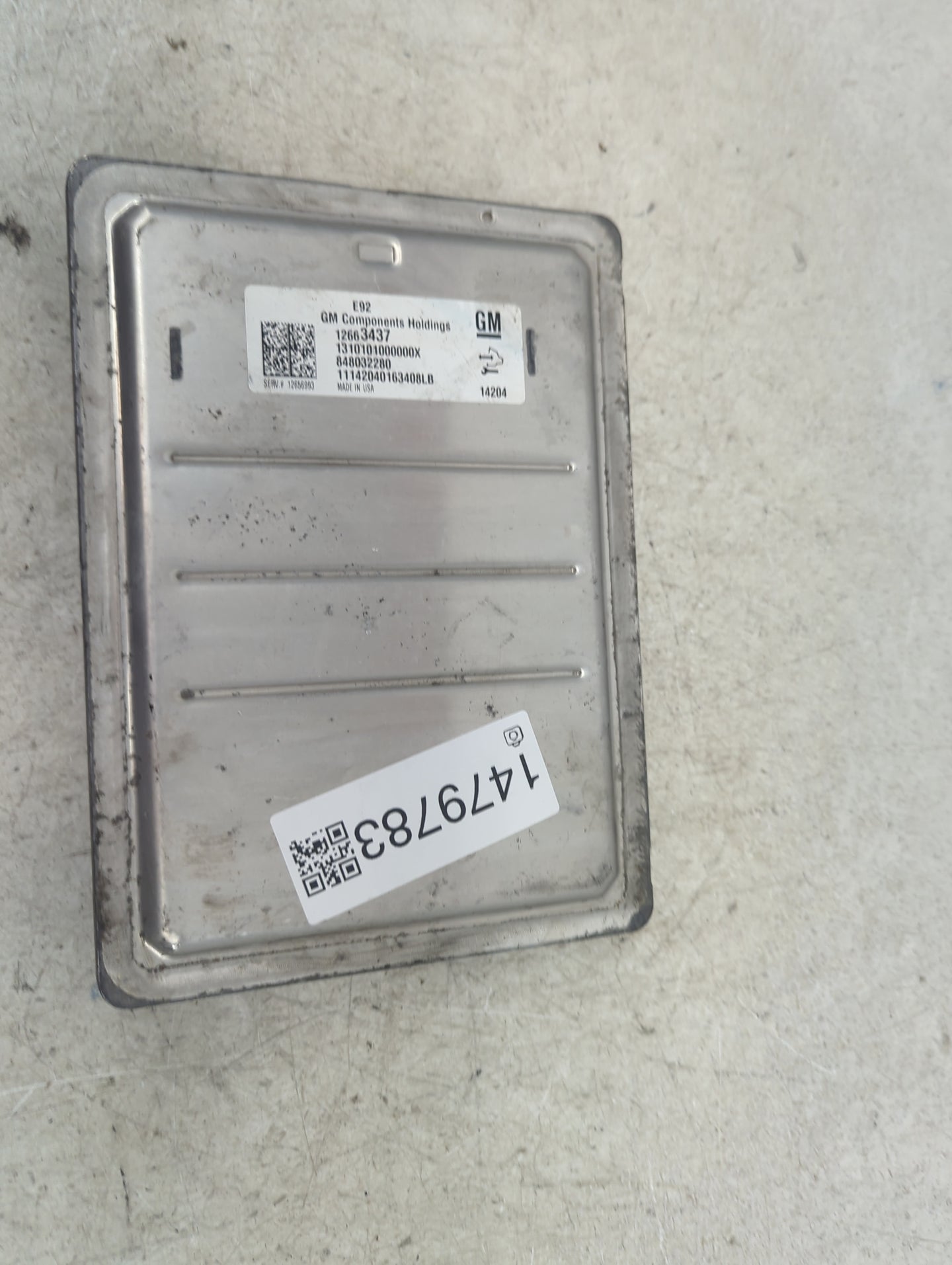 2015 Ram 1500 PCM Engine Control Computer ECU ECM PCU OEM P/N:12663437 12858993 Fits OEM Used Auto Parts - Oemusedautoparts1