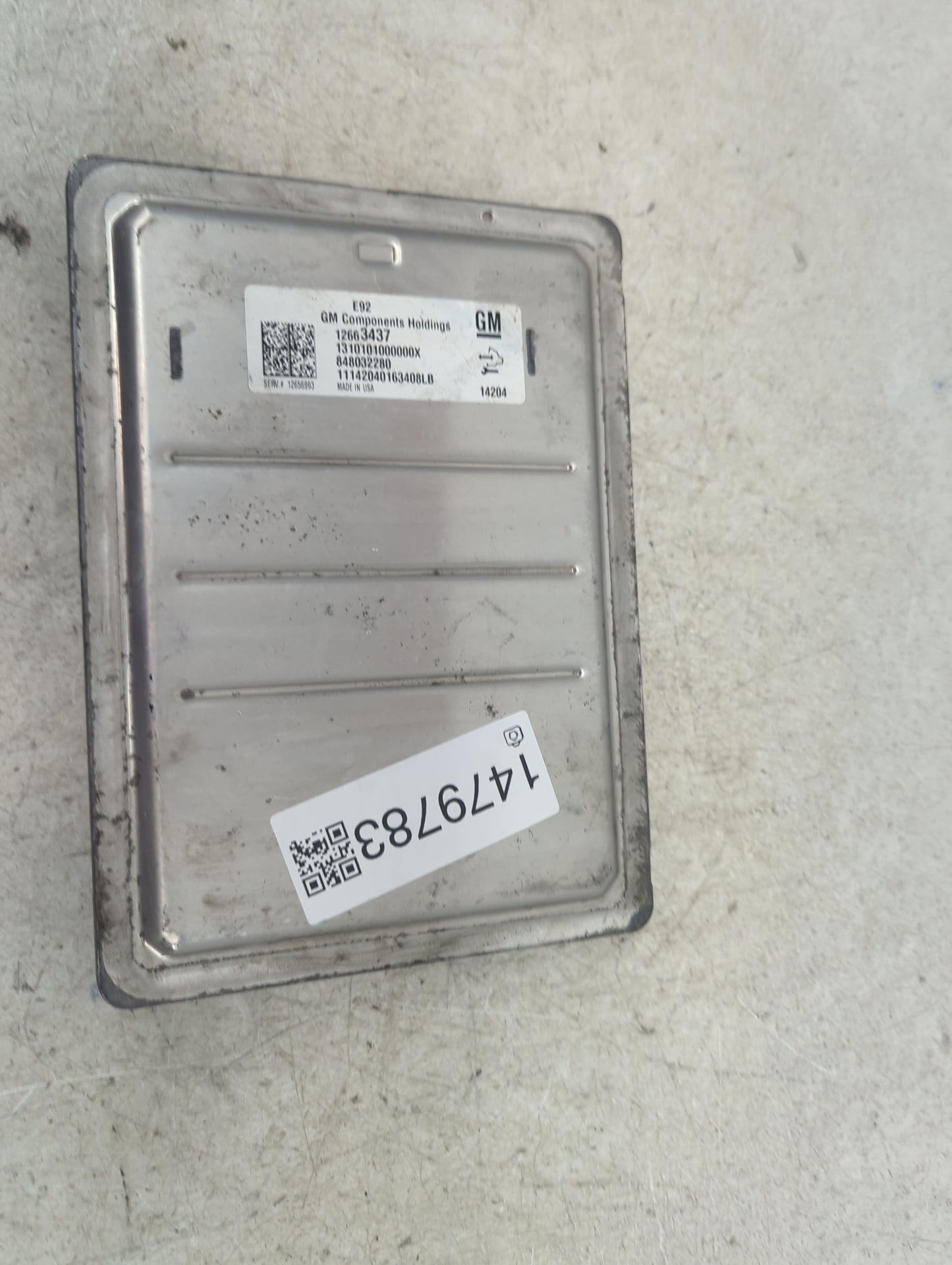2015 Ram 1500 PCM Engine Control Computer ECU ECM PCU OEM P/N:12663437 12858993 Fits OEM Used Auto Parts - Oemusedautoparts1