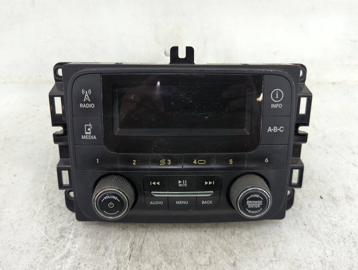 2015-2016 Ram 1500 Radio AM FM Cd Player Receiver Replacement P/N:P68245816AC Fits Fits 2015 2016 OEM Used Auto Parts - Oemu