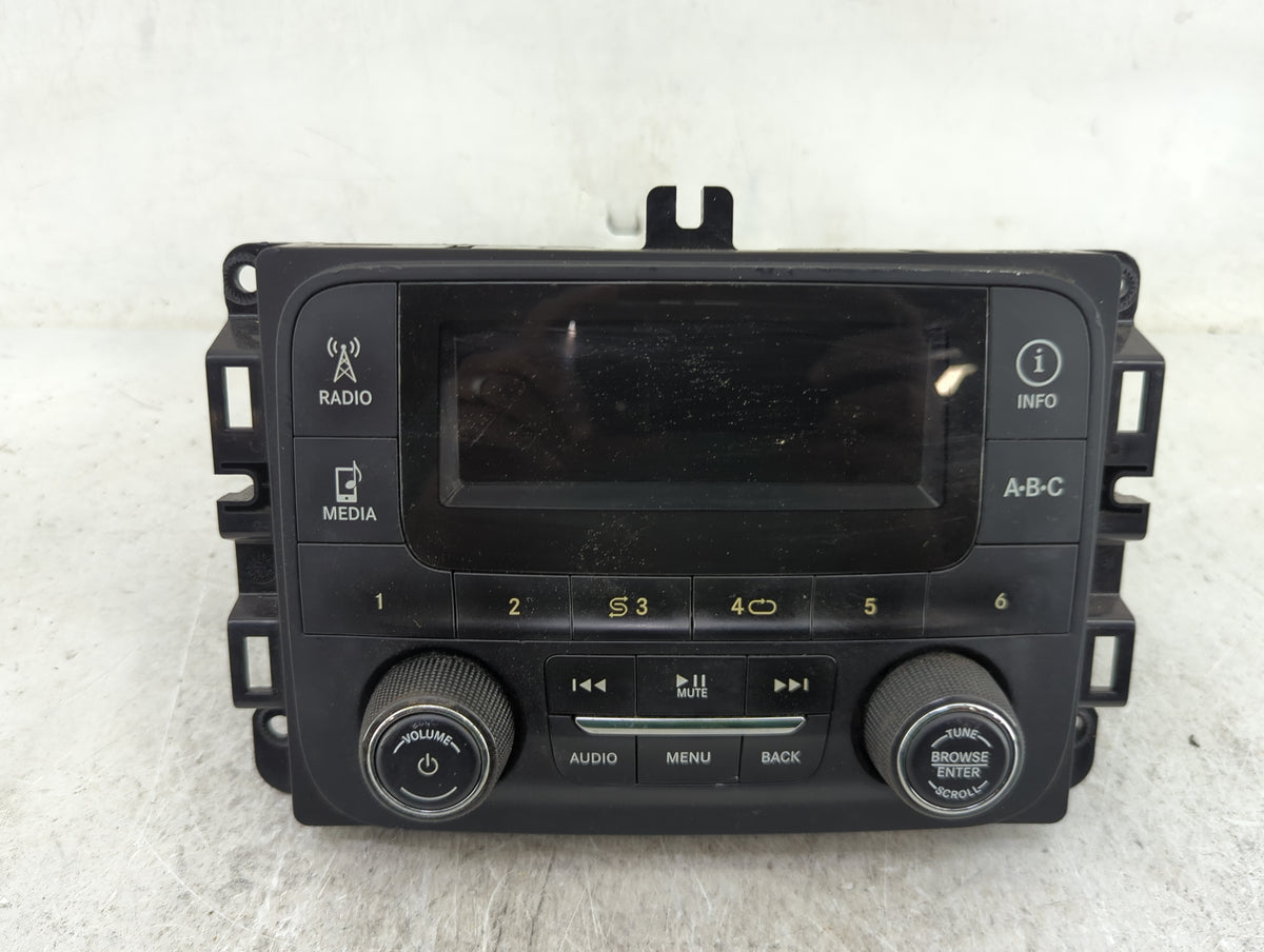 2015-2016 Ram 1500 Radio AM FM Cd Player Receiver Replacement P/N:P68245816AC Fits Fits 2015 2016 OEM Used Auto Parts - Oemu