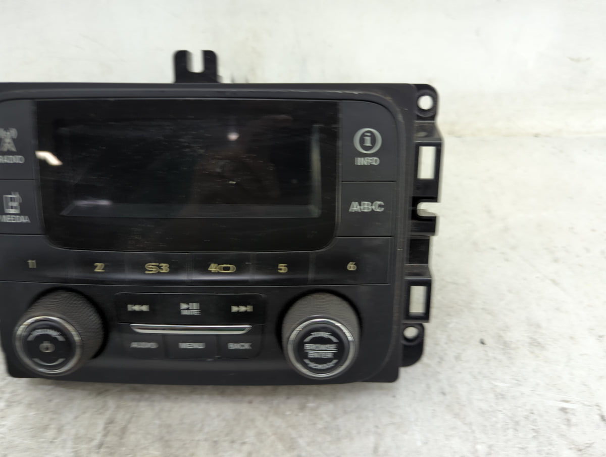 2015-2016 Ram 1500 Radio AM FM Cd Player Receiver Replacement P/N:P68245816AC Fits Fits 2015 2016 OEM Used Auto Parts - Oemu