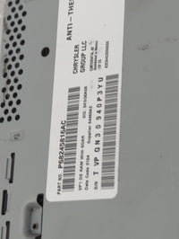 2015-2016 Ram 1500 Radio AM FM Cd Player Receiver Replacement P/N:P68245816AC Fits 2015 2016 OEM Used Auto Parts - Oemusedau