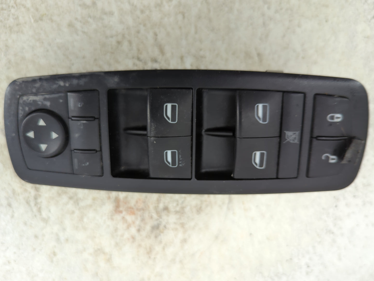 2013-2015 Ram 1500 Master Power Window Switch Replacement Driver Side Left P/N:68212783AB 10106530 Fits OEM Used Auto Parts 