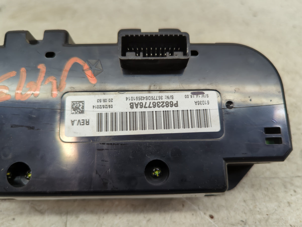 2013-2022 Ram 1500 Climate Control Module Temperature AC/Heater Replacement P/N:P68236776AB Fits OEM Used Auto Parts - Oemus