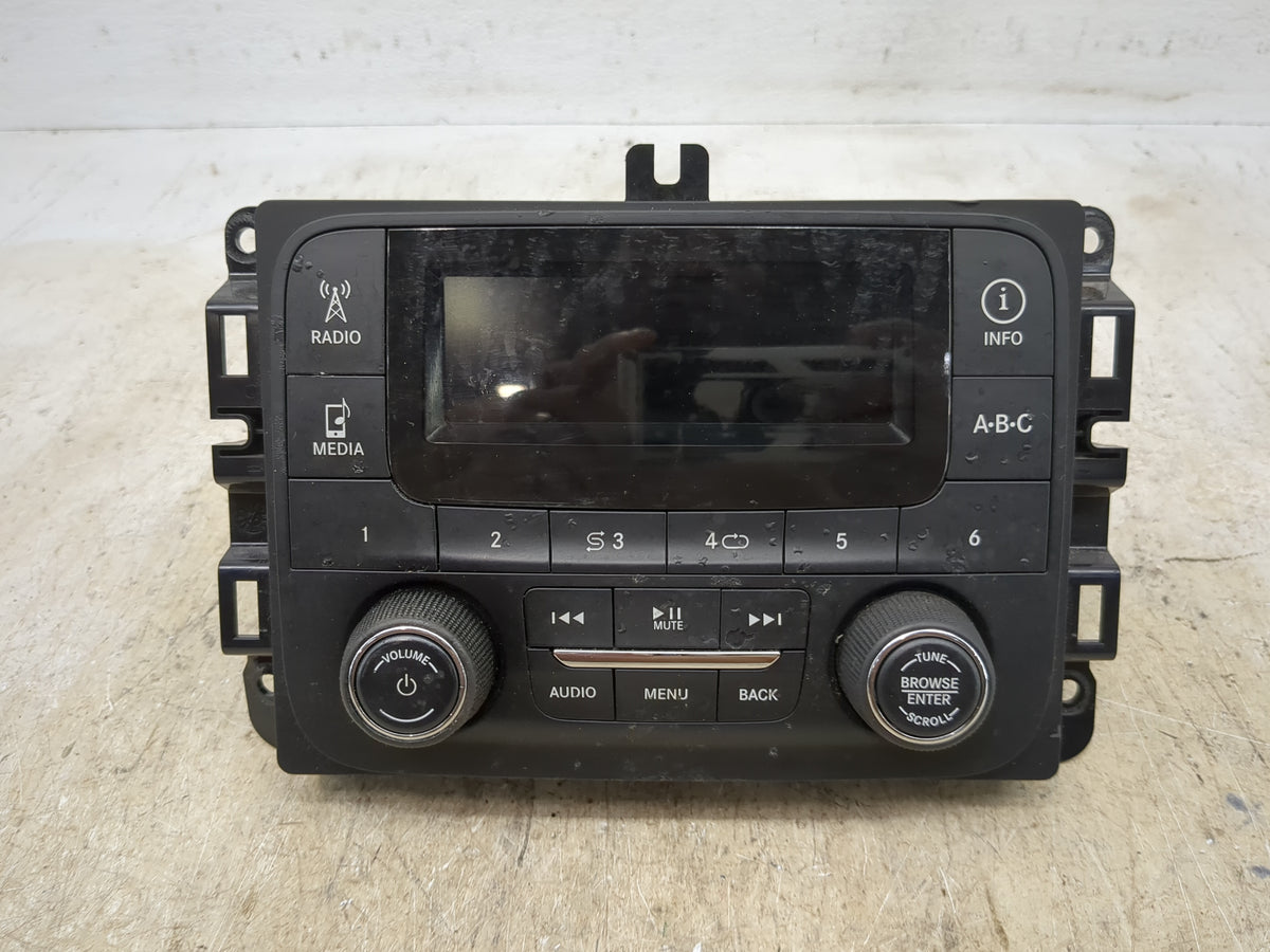 2015-2016 Ram 1500 Radio AM FM Cd Player Receiver Replacement P/N:P68245816AD A2C9402000200 Fits 2015 2016 OEM Used Auto Par