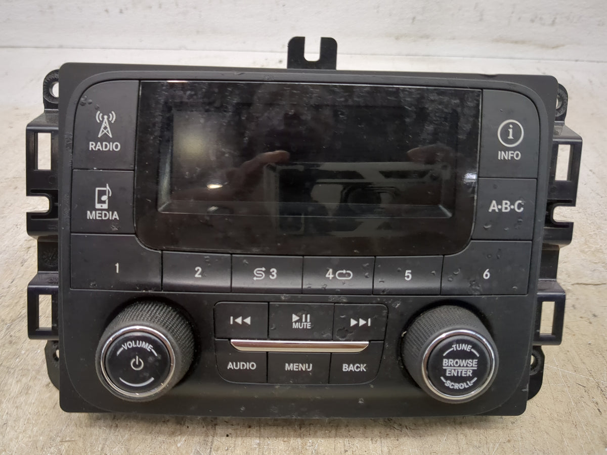 2015-2016 Ram 1500 Radio AM FM Cd Player Receiver Replacement P/N:P68245816AD A2C9402000200 Fits 2015 2016 OEM Used Auto Par