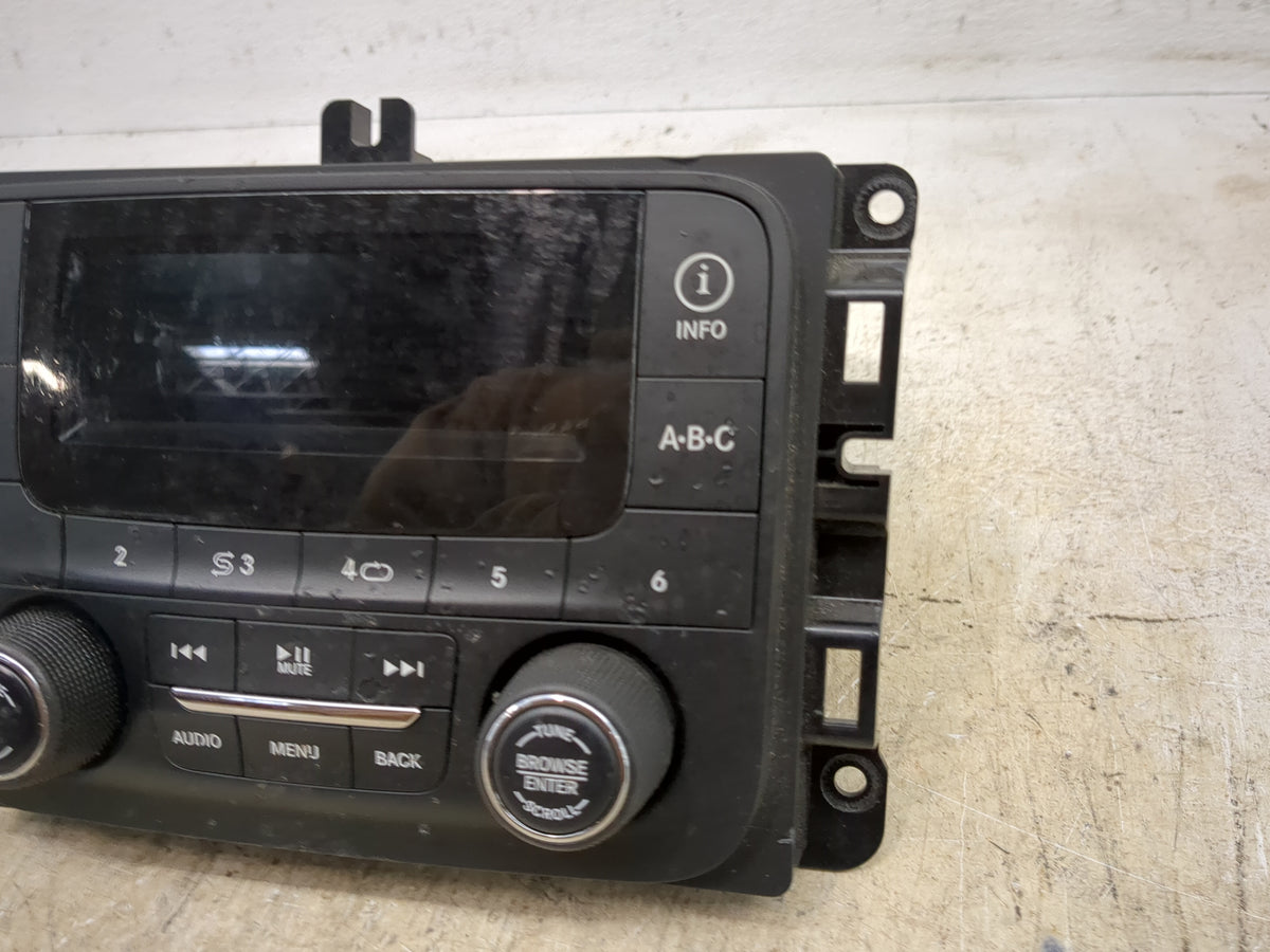 2015-2016 Ram 1500 Radio AM FM Cd Player Receiver Replacement P/N:P68245816AD A2C9402000200 Fits 2015 2016 OEM Used Auto Par
