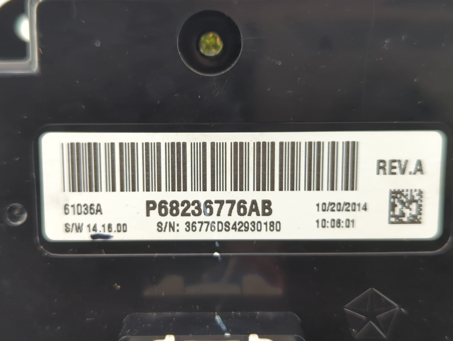 2014-2022 Ram 1500 Climate Control Module Temperature AC/Heater Replacement P/N:P68236776AB Fits OEM Used Auto Parts - Oemus