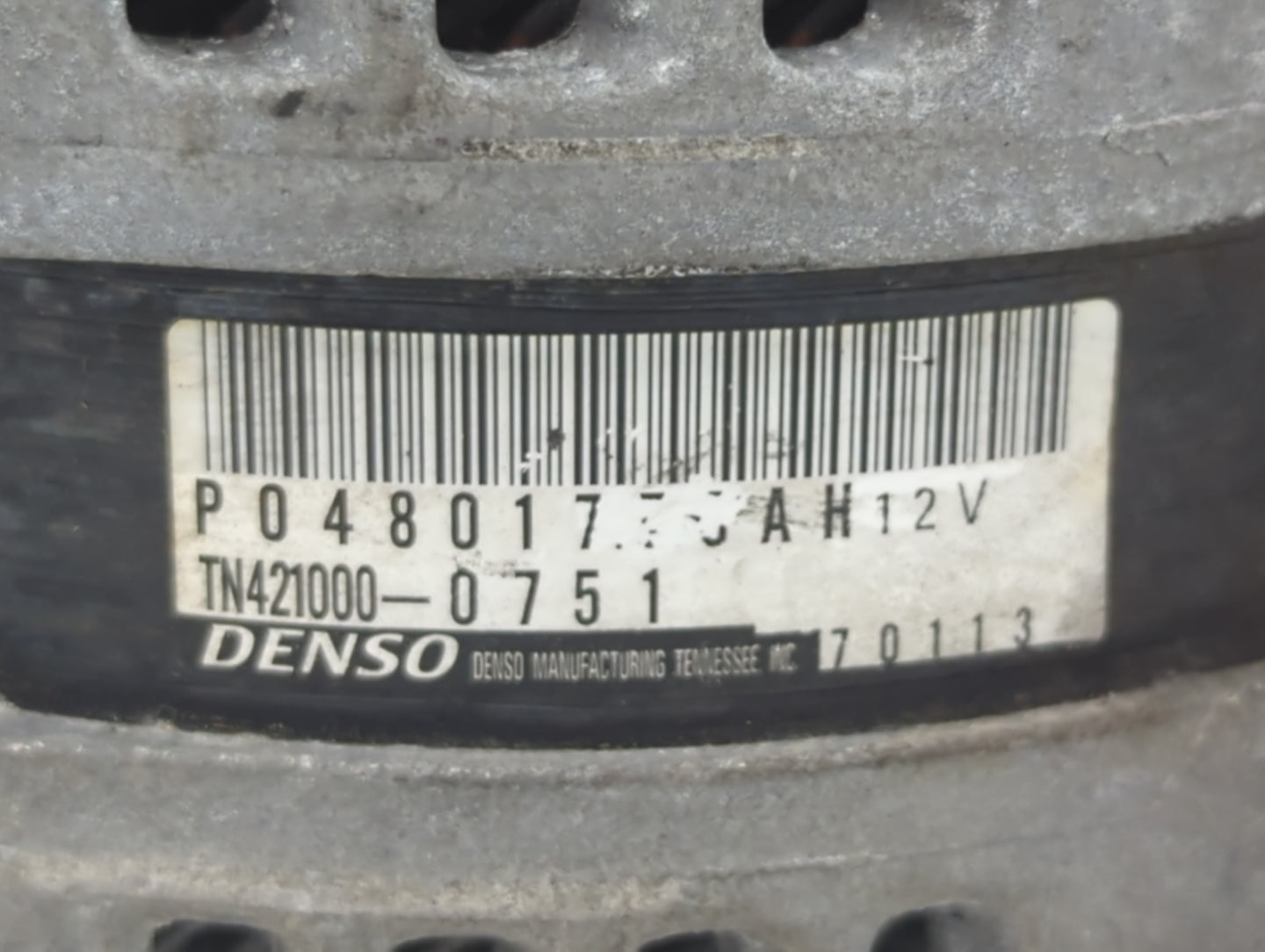 2016-2022 Ram 1500 Alternator Replacement Generator Charging Assembly Engine OEM P/N:TN421000-0751 P048017 Fits OEM Used Aut
