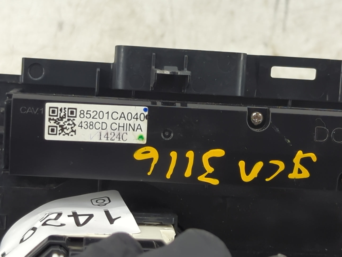 2013-2016 Scion Fr-S Climate Control Module Temperature AC/Heater Replacement P/N:85201CA040 Fits OEM Used Auto Parts - Oemu