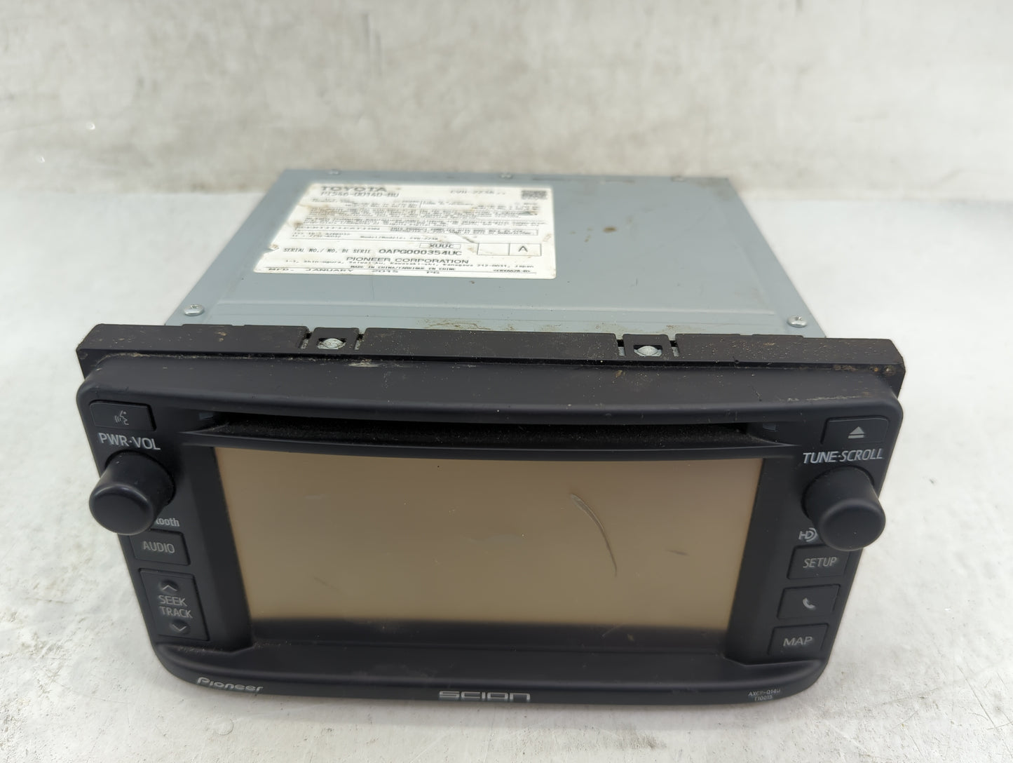 2013-2015 Scion Fr-S Radio AM FM Cd Player Receiver Replacement P/N:PT546-00140-BU CVH-2238 Fits Fits 2012 2013 2014 2015 20