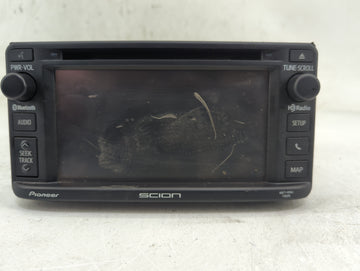 2013-2015 Scion Fr-S Radio AM FM Cd Player Receiver Replacement P/N:PT546-00140-BU CVH-2238 Fits Fits 2012 2013 2014 2015 2016 OEM Used Auto Parts