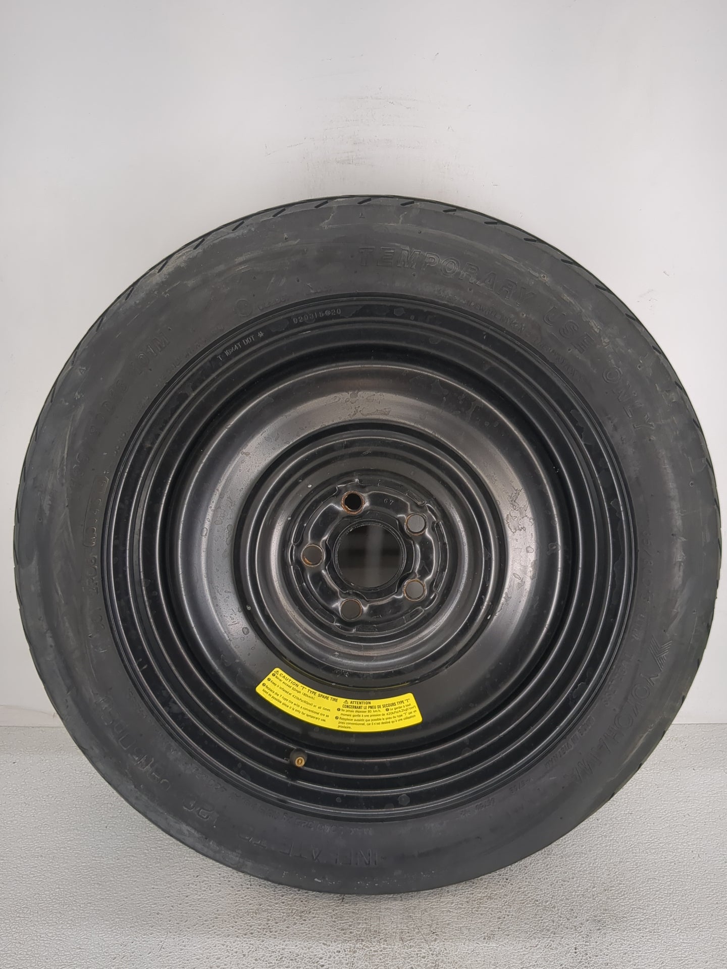 2013-2016 Scion Fr-s Spare Donut Tire Wheel Rim Oem 1462449 - Oemusedautoparts1.com