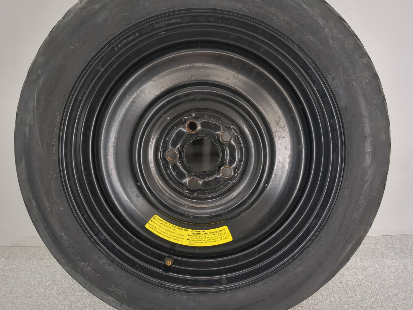 2013-2016 Scion Fr-s Spare Donut Tire Wheel Rim Oem 1462449 - Oemusedautoparts1.com