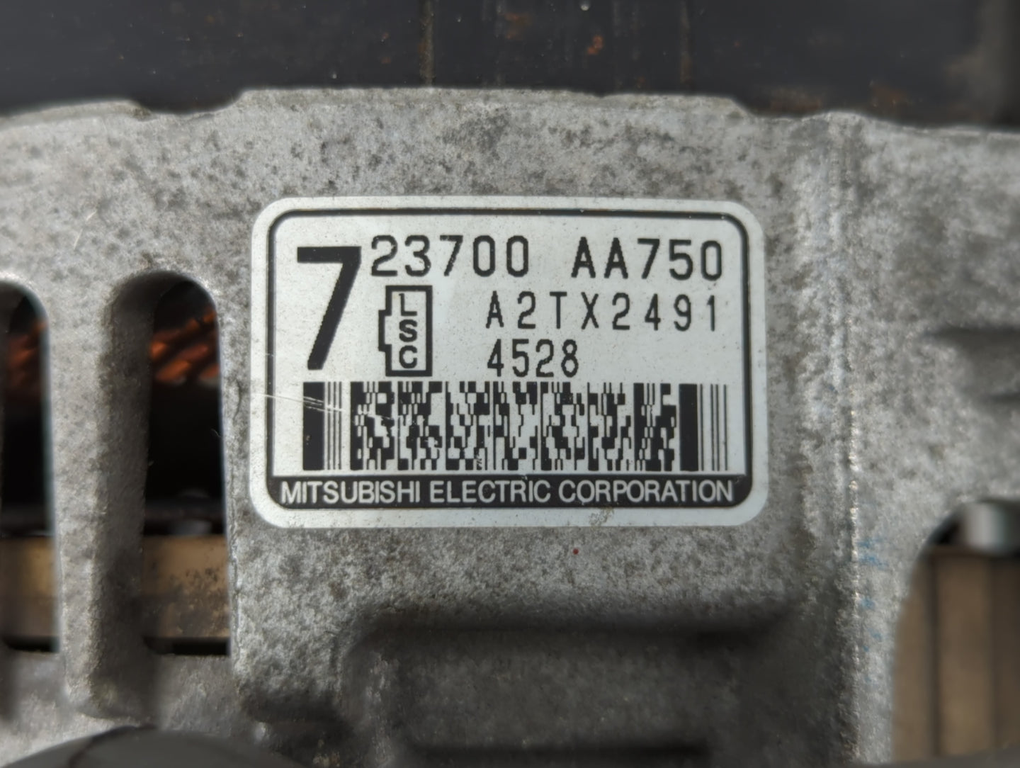 2013-2016 Scion Fr-S Alternator Replacement Generator Charging Assembly Engine OEM P/N:A2TX2491 23700 AA750 Fits OEM Used Au