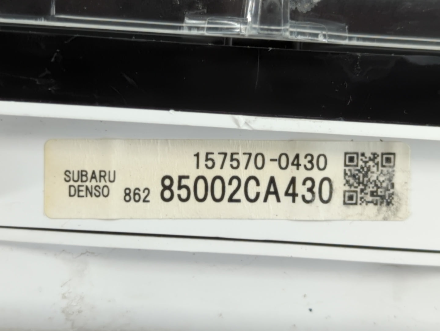 2015-2016 Scion Fr-S Instrument Cluster Speedometer Gauges P/N:157570-0430 85002CA430 Fits Fits 2015 2016 OEM Used Auto Part