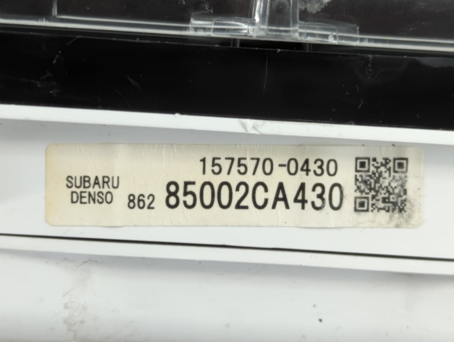 2015-2016 Scion Fr-S Instrument Cluster Speedometer Gauges P/N:157570-0430 85002CA430 Fits Fits 2015 2016 OEM Used Auto Part