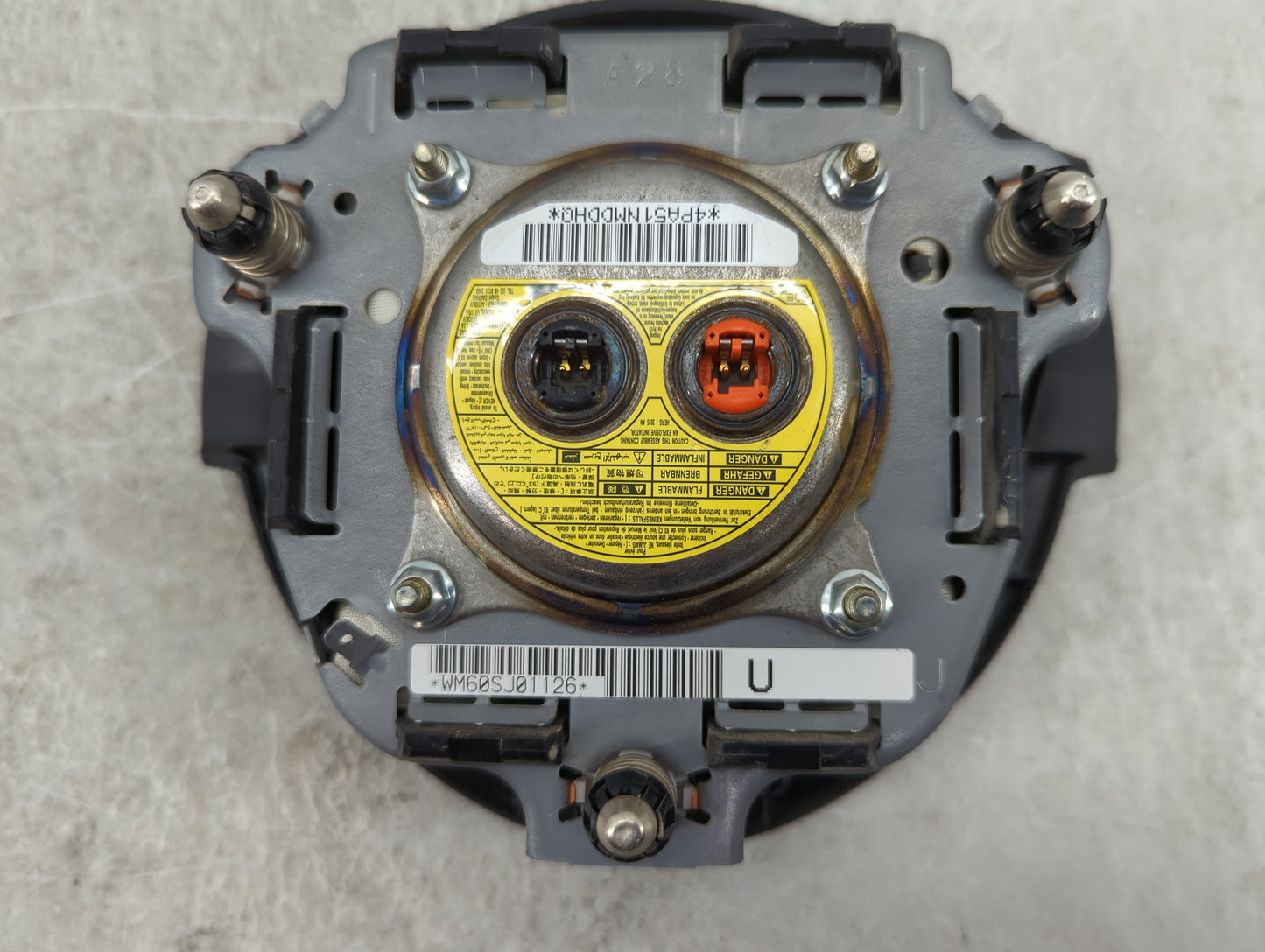 2015 Scion Frs Air Bag Driver Left Steering Wheel Mounted P/N:4P51NMDDH0 WM60SJ01126 Fits OEM Used Auto Parts - Oemusedautop
