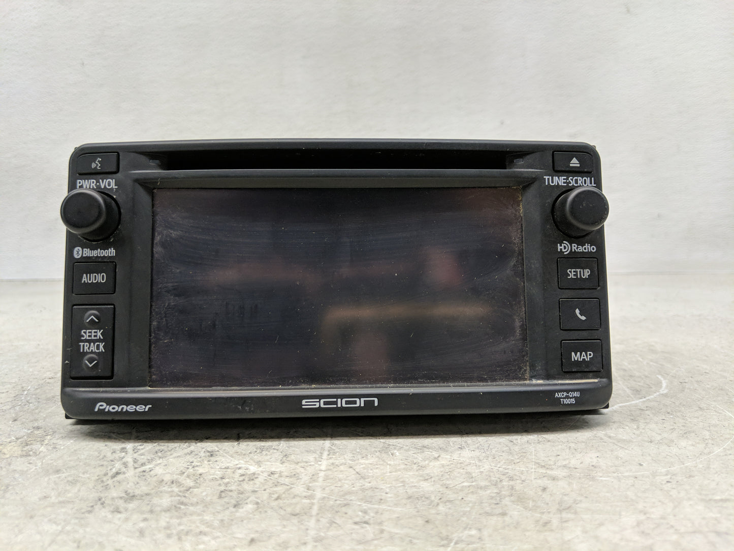 2013-2014 Scion Tc Radio AM FM Cd Player Receiver Replacement P/N:PT54600140-BU Fits Fits 2013 2014 OEM Used Auto Parts - Oe