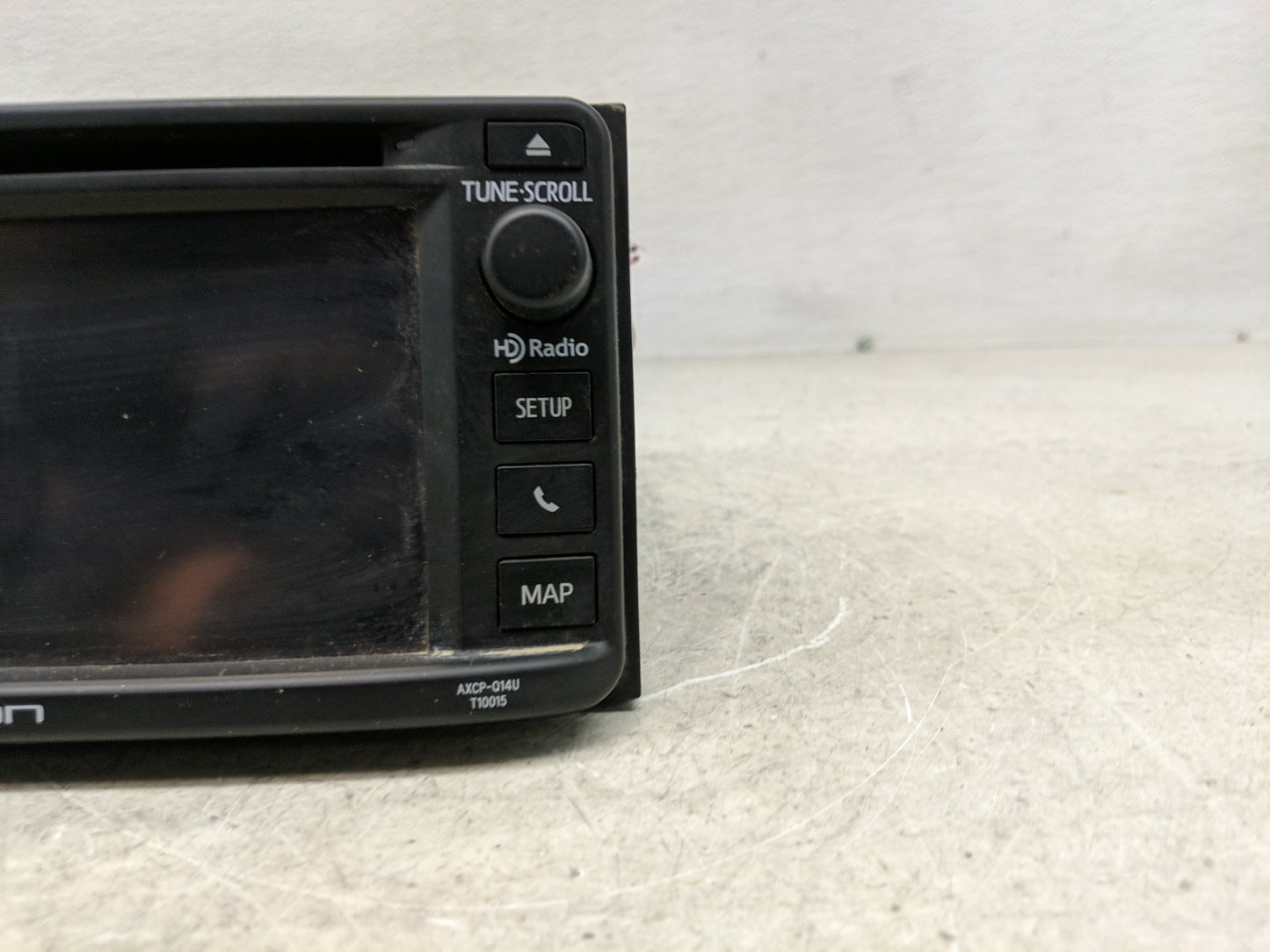 2013-2014 Scion Tc Radio AM FM Cd Player Receiver Replacement P/N:PT54600140-BU Fits Fits 2013 2014 OEM Used Auto Parts - Oe
