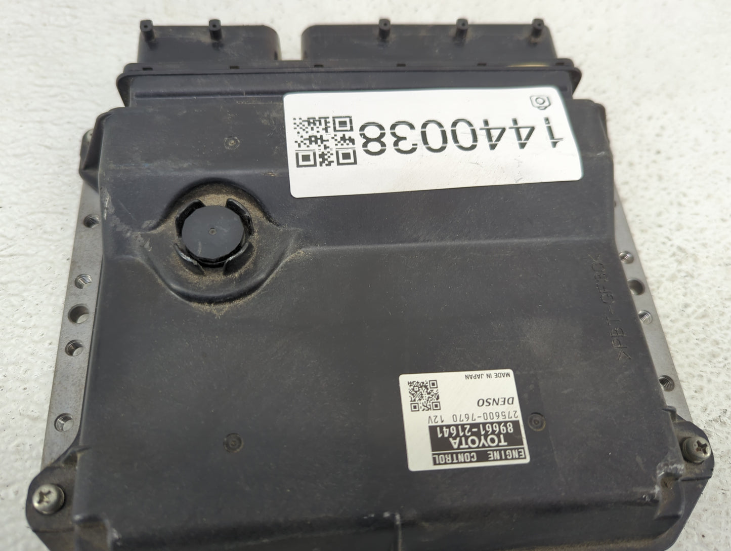 2014-2015 Scion Tc PCM Engine Control Computer ECU ECM PCU OEM P/N:89661-21641 275600-7670 Fits Fits 2014 2015 OEM Used Auto