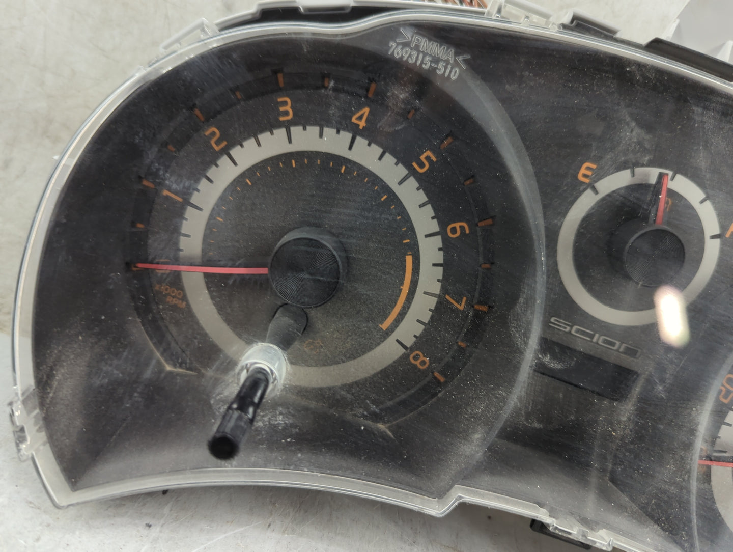 2015 Scion Tc Instrument Cluster Speedometer Gauges P/N:769315-510 83800 Miles: Fits OEM Used Auto Parts - Oemusedautoparts1