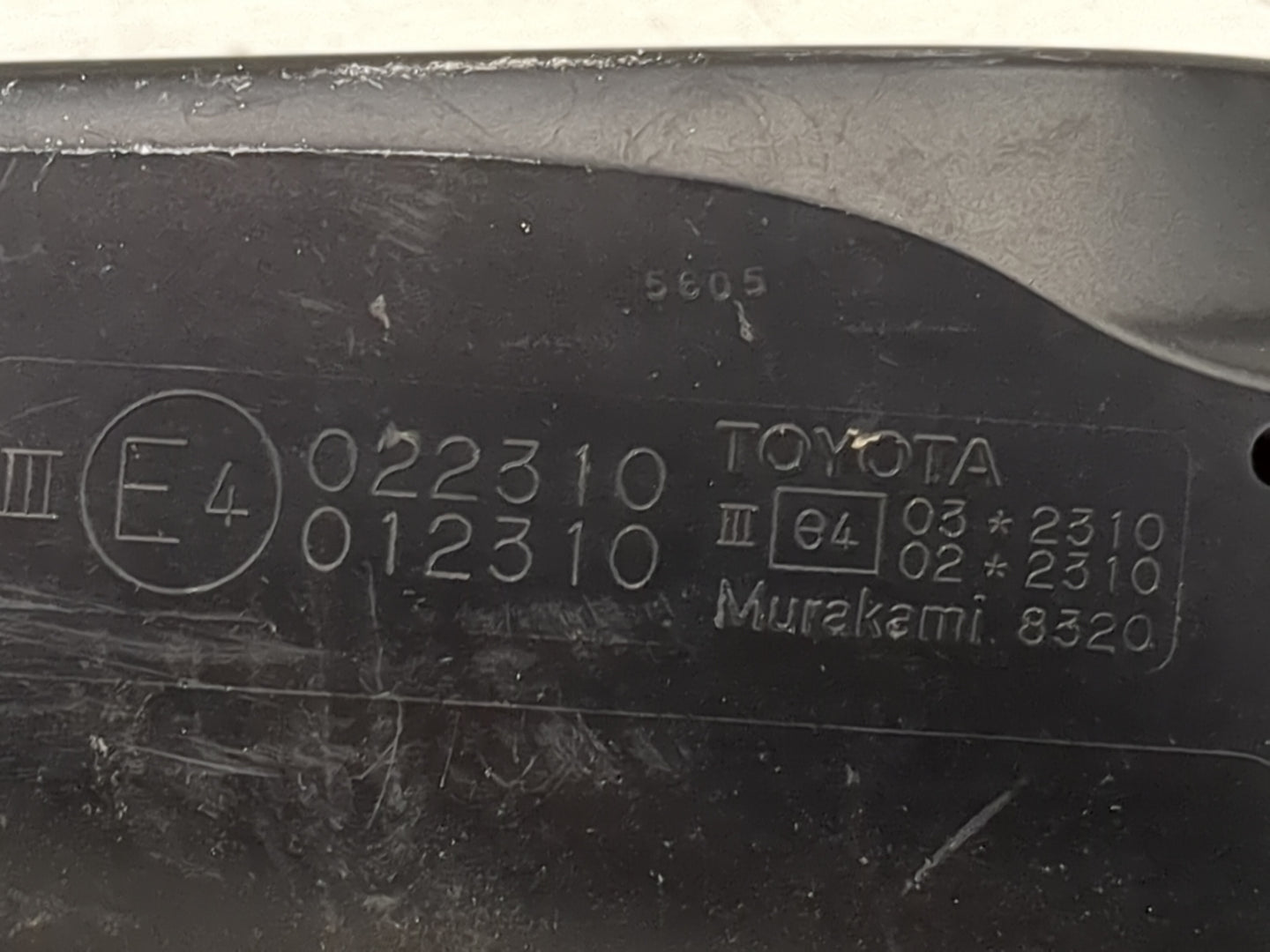 2011-2016 Scion Tc Driver Side View Mirror - Left Door Mirror OEM Used - Oemusedautoparts1.com