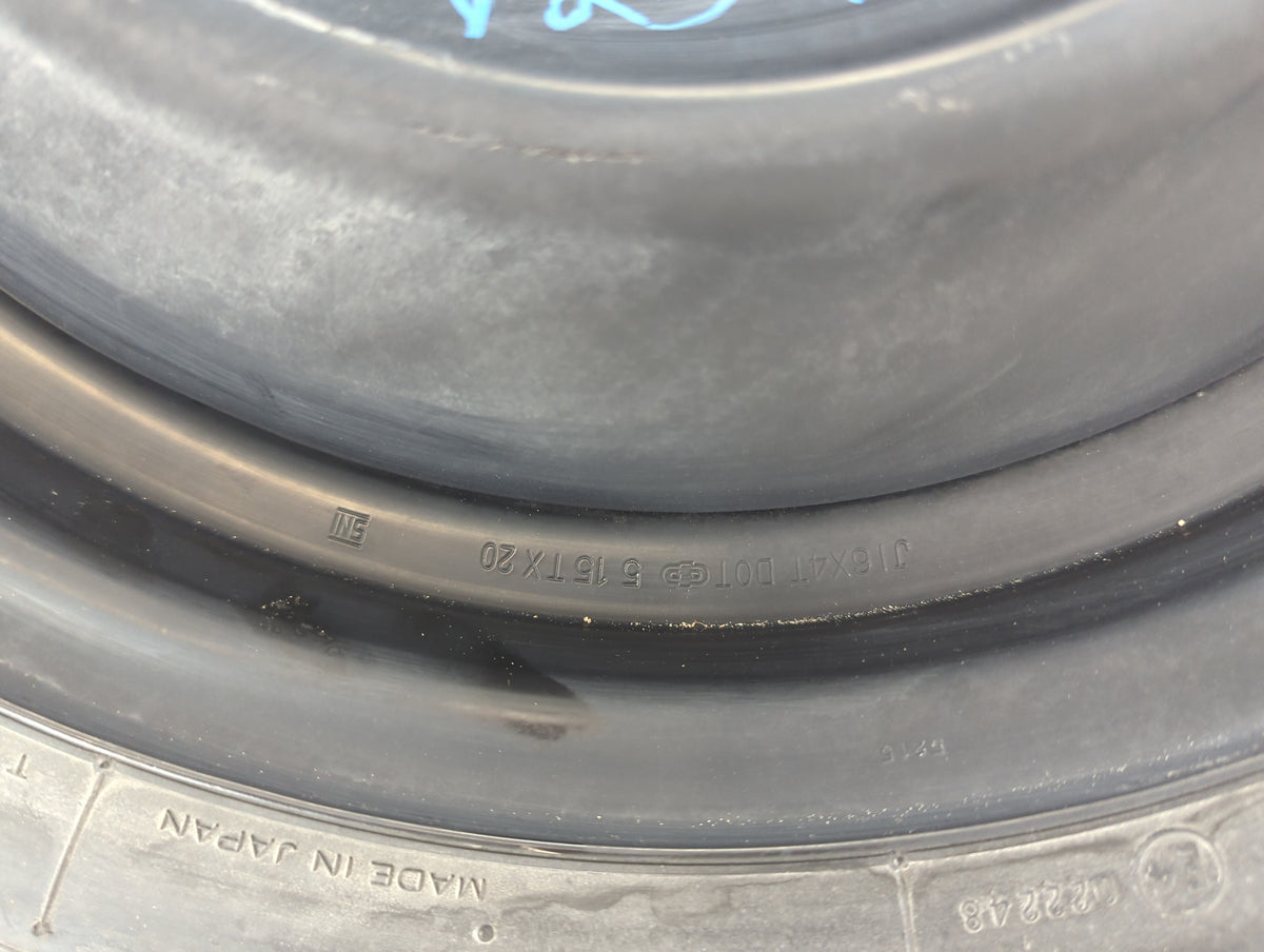 2011-2016 Scion Tc Spare Donut Tire Wheel Rim Oem - Oemusedautoparts1.com