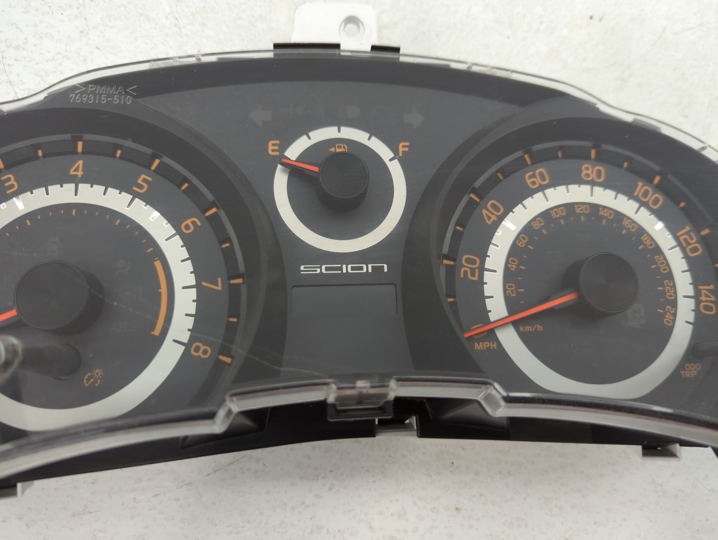 2014-2016 Scion Tc Instrument Cluster Speedometer Gauges P/N:83800-21480-A Fits Fits 2014 2015 2016 OEM Used Auto Parts - Oe