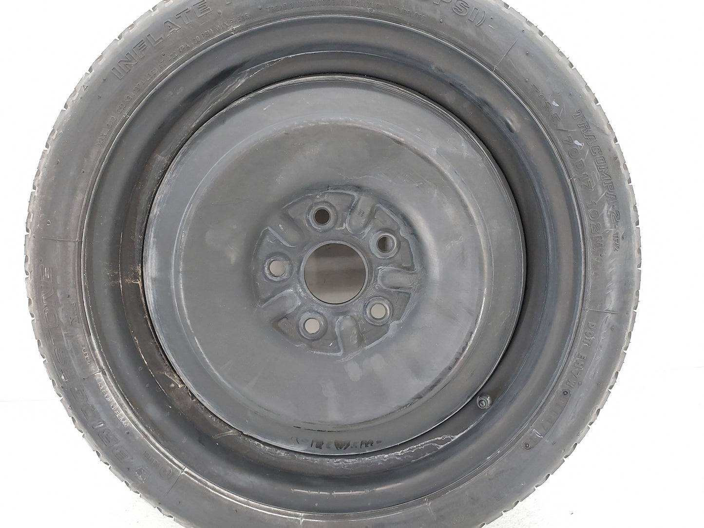 2008-2015 Scion Xb Spare Donut Tire Wheel Rim Oem 1420777 - Oemusedautoparts1.com