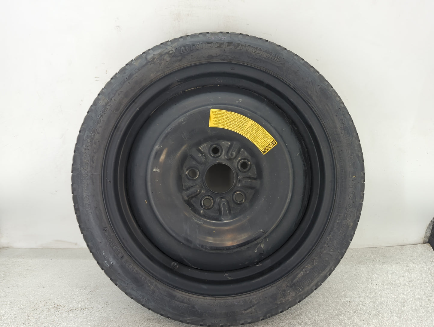 2008-2015 Scion Xb Spare Donut Tire Wheel Rim Oem 1486990 - Oemusedautoparts1.com