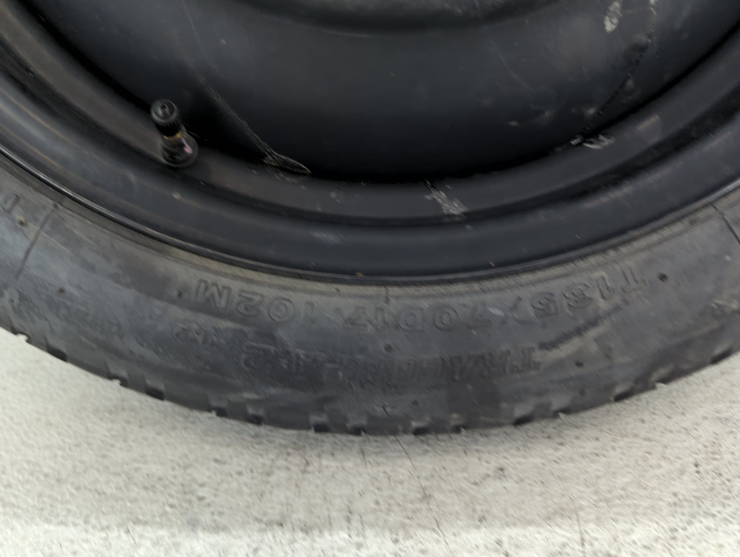 2008-2015 Scion Xb Spare Donut Tire Wheel Rim Oem 1486990 - Oemusedautoparts1.com