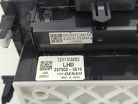 2015 Subaru Brz Climate Control Module Temperature AC/Heater Replacement P/N:237000-5610 72311CA062, 85201CA010 Fits OEM Use