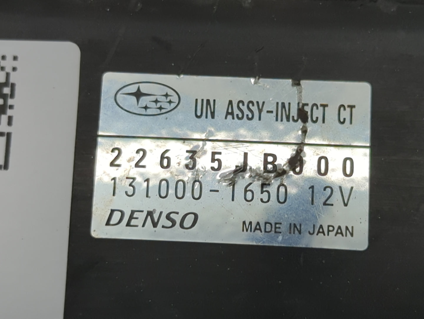 2015 Subaru Brz PCM Engine Control Computer ECU ECM PCU OEM P/N:22635JB000 131000-1650 Fits OEM Used Auto Parts - Oemusedaut