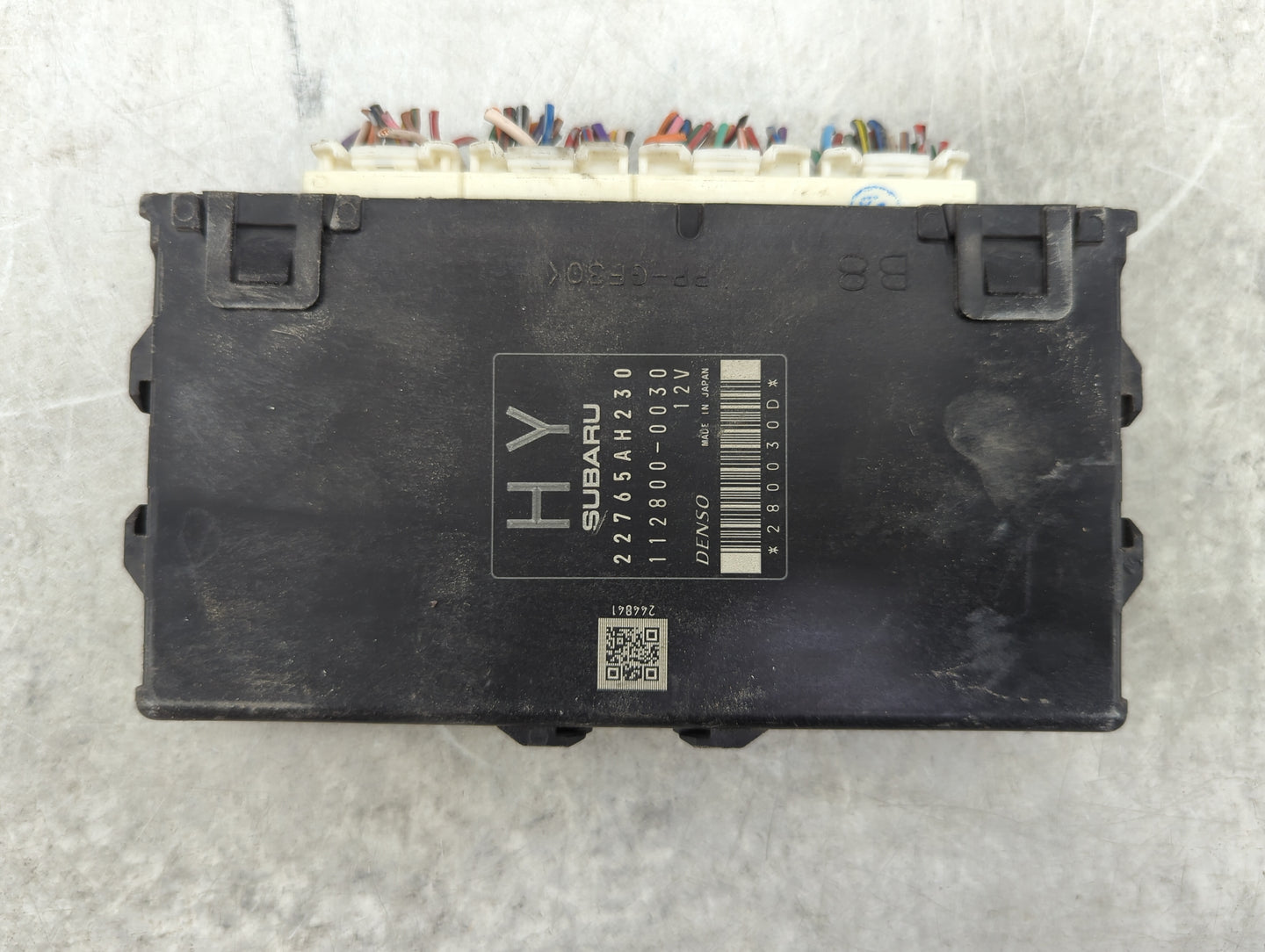 2015 Subaru Brz PCM Engine Control Computer ECU ECM PCU OEM P/N:22765AH230 112800-0030 Fits OEM Used Auto Parts - Oemusedaut