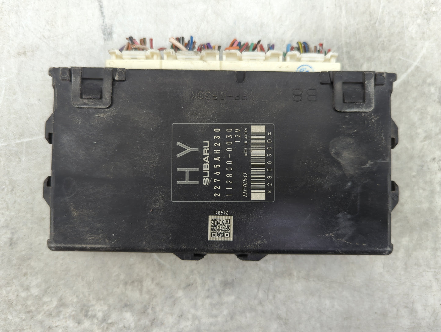 2015 Subaru Brz PCM Engine Control Computer ECU ECM PCU OEM P/N:22765AH230 112800-0030 Fits OEM Used Auto Parts - Oemusedaut