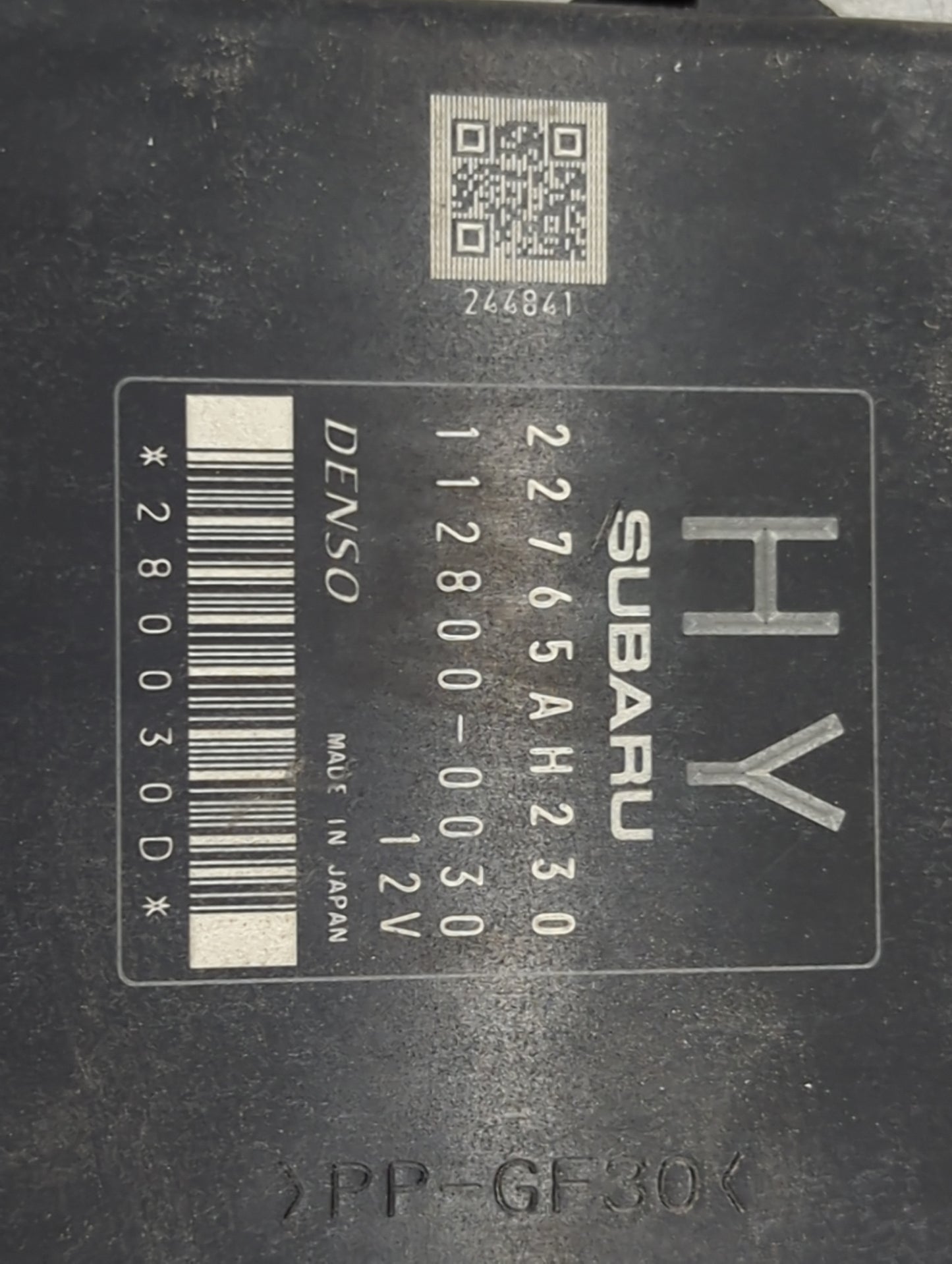 2015 Subaru Brz PCM Engine Control Computer ECU ECM PCU OEM P/N:22765AH230 112800-0030 Fits OEM Used Auto Parts - Oemusedaut