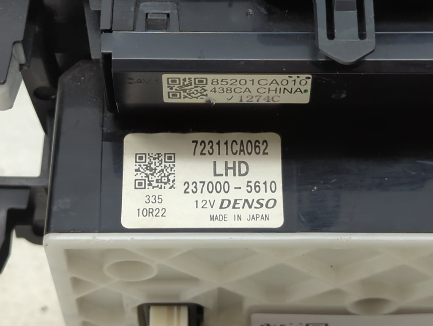 2015 Subaru Brz Climate Control Module Temperature AC/Heater Replacement P/N:72311CA062 2370005610, 85201CA010 Fits OEM Used
