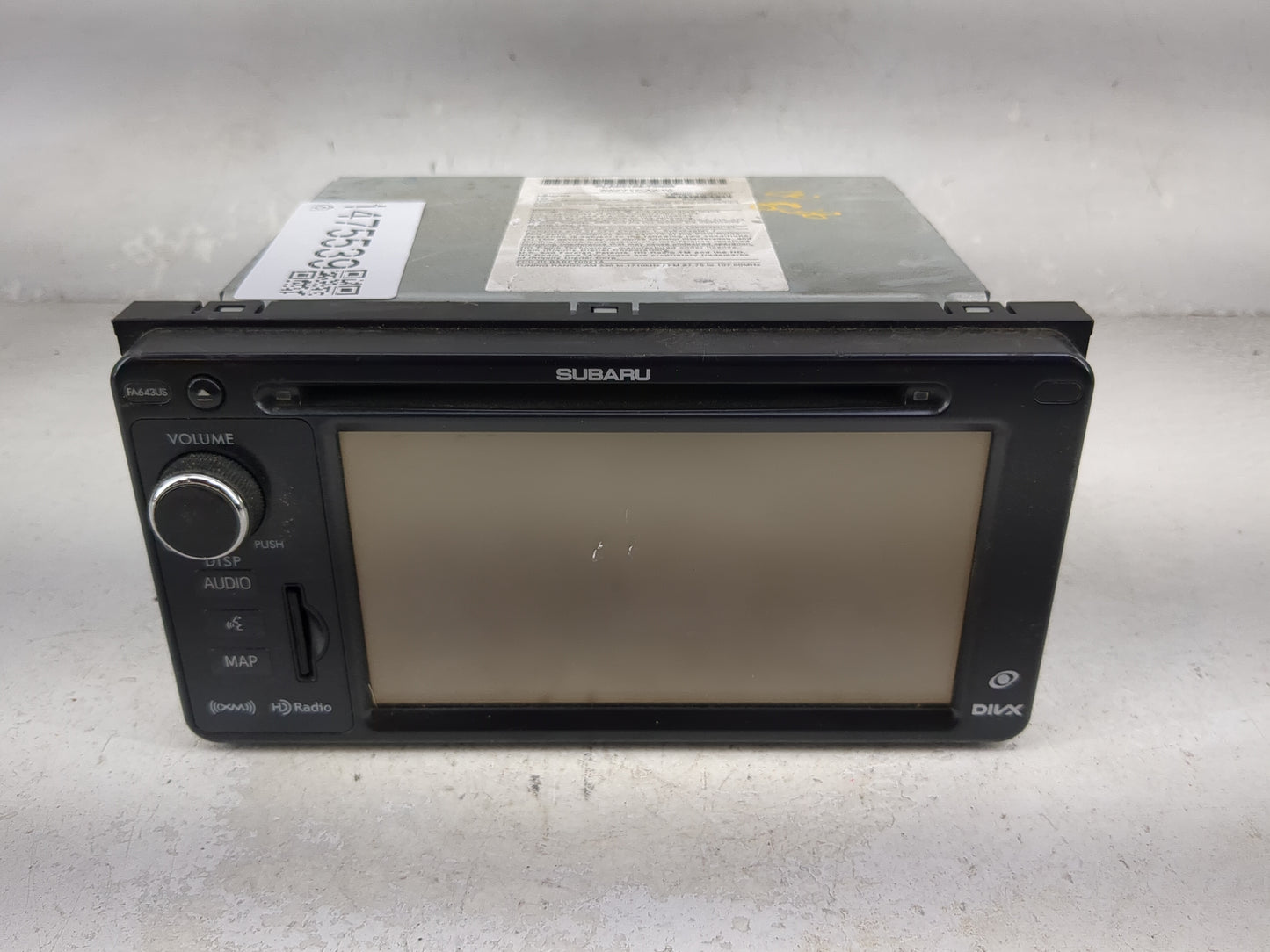 2015 Subaru Brz Radio AM FM Cd Player Receiver Replacement P/N:PLA00199-70000 86271CA640, 138000-70000101, PLA00199 Fits OEM