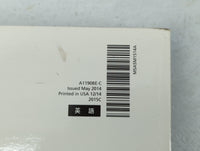 2015 Subaru Brz Owners Manual Book Guide OEM Used Auto Parts - Oemusedautoparts1.com