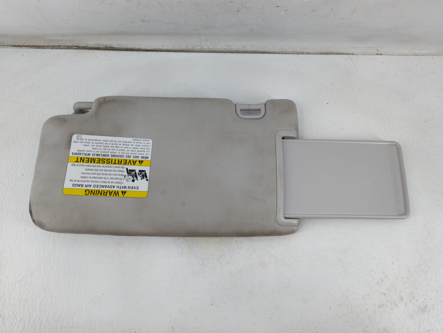 2014-2016 Subaru Forester Sun Visor Shade Replacement Passenger Right Mirror Fits Fits 2014 2015 2016 OEM Used Auto Parts - 
