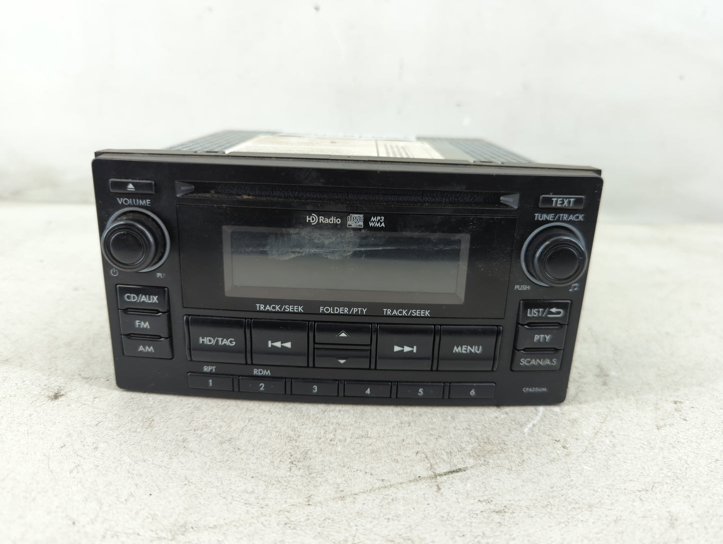 2015 Subaru Forester Radio AM FM Cd Player Receiver Replacement P/N:86201SG620 Fits OEM Used Auto Parts - Oemusedautoparts1.