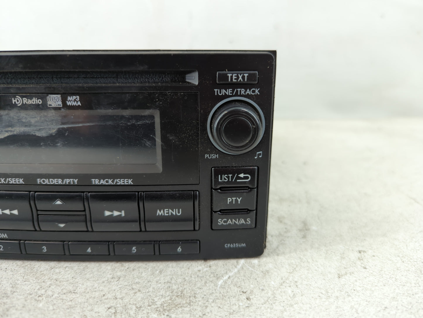 2015 Subaru Forester Radio AM FM Cd Player Receiver Replacement P/N:86201SG620 Fits OEM Used Auto Parts - Oemusedautoparts1.
