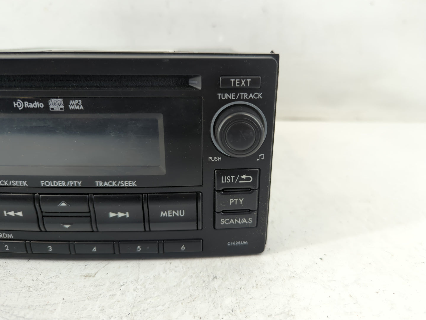 2015 Subaru Forester Radio AM FM Cd Player Receiver Replacement P/N:86201SG620 86201SG600 Fits OEM Used Auto Parts - Oemused