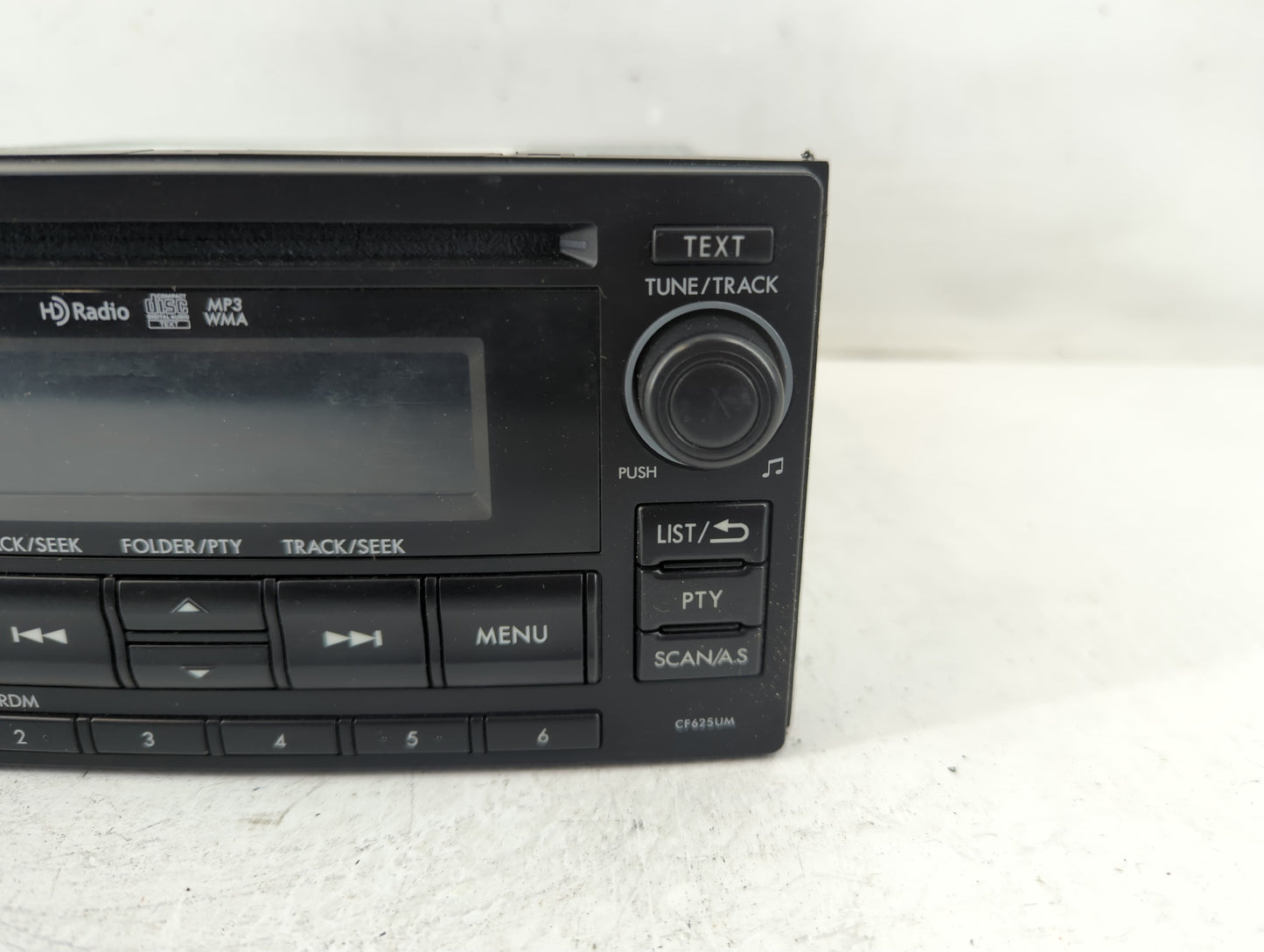 2015 Subaru Forester Radio AM FM Cd Player Receiver Replacement P/N:86201SG620 86201SG600 Fits OEM Used Auto Parts - Oemused