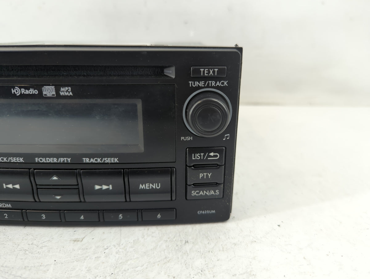 2014-2015 Subaru Forester Radio AM FM Cd Player Receiver Replacement P/N:86201SG620 86201SG600 Fits Fits 2014 2015 OEM Used 