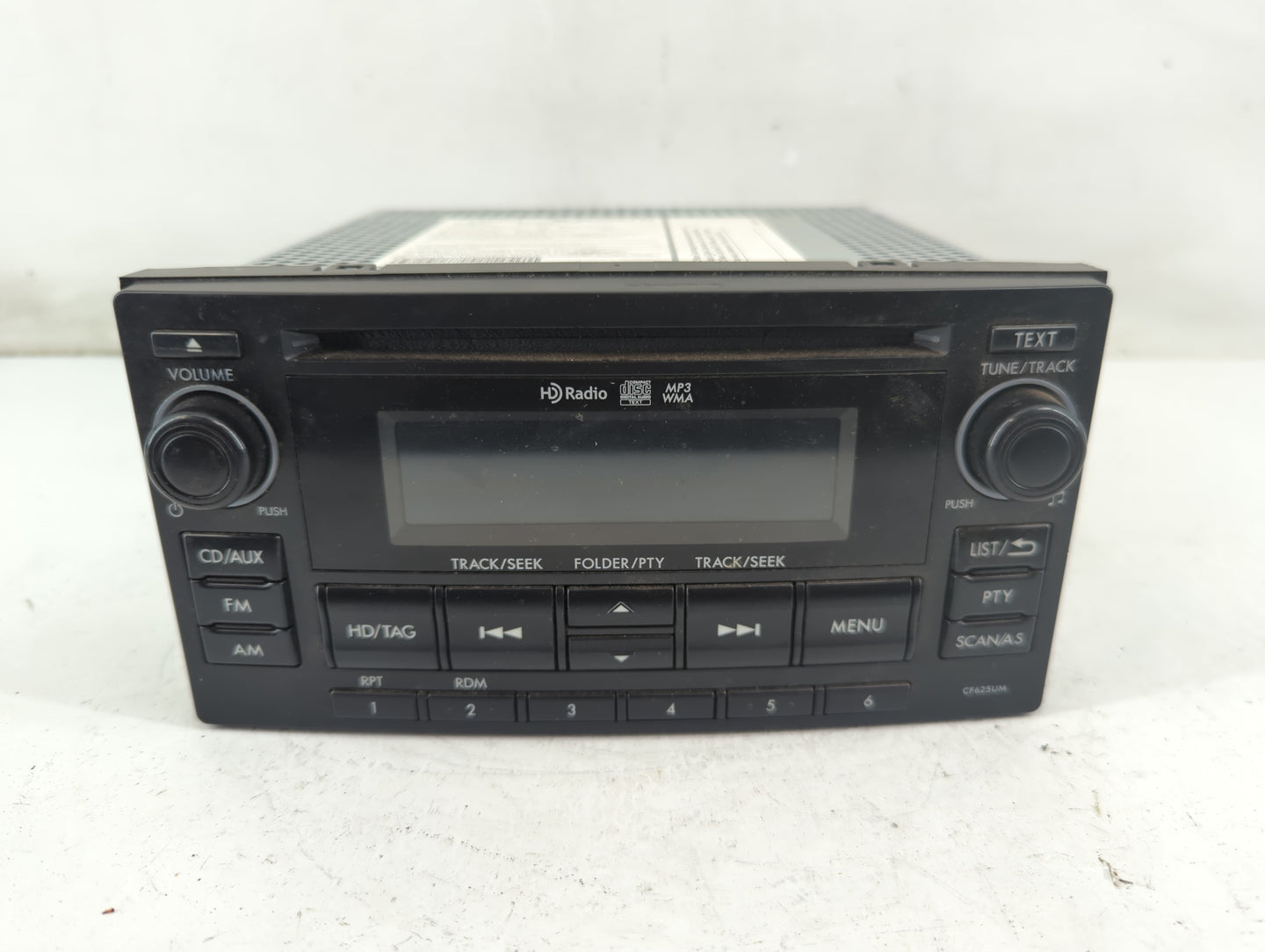 2015 Subaru Forester Radio AM FM Cd Player Receiver Replacement P/N:86201SG620 86201SG600 Fits OEM Used Auto Parts - Oemused