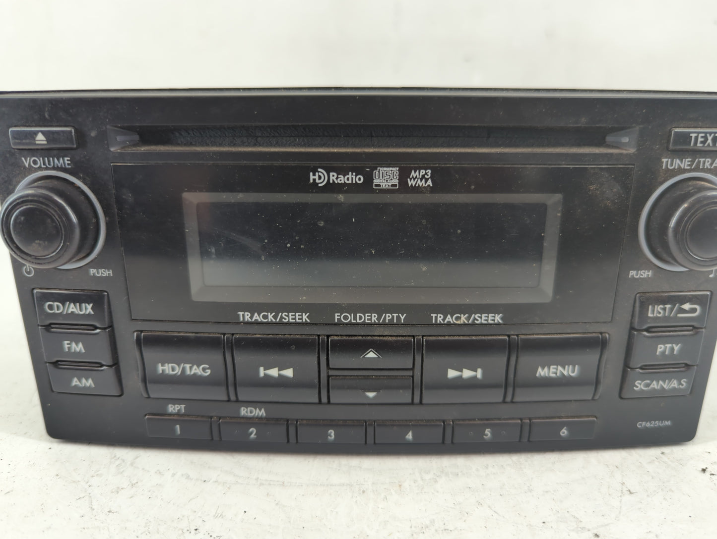 2015 Subaru Forester Radio AM FM Cd Player Receiver Replacement P/N:86201SG620 86201SG600 Fits OEM Used Auto Parts - Oemused